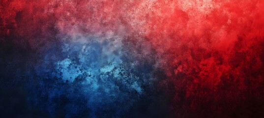 Obraz premium Dramatic Red Blue Abstract Texture Background Digital Art Grunge Style Paint Splatter Design Element Modern Wallpaper High Resolution Image Perfect 