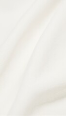 Fototapeta premium Soft cream muslin cloth with delicate weave and transparency