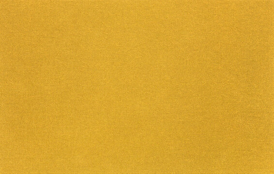 The texture of the canvas fabric is Yellow color. Horizontal abstract blank background for design ideas. Rustic linen.