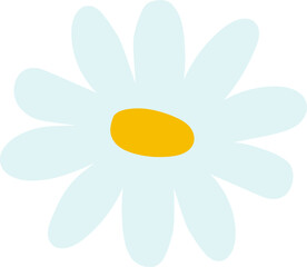 Daisy Flower Head Handdrawn