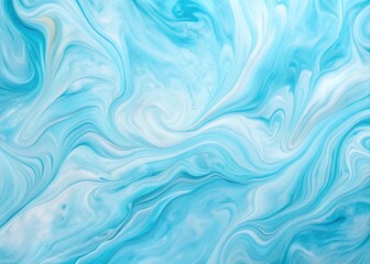 Fototapeta premium Smooth Light Blue Marble Texture Background with Copy Space for Text - Ideal for Website Header or Wallpaper