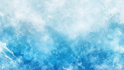 Obraz premium Frozen winter abstract ice texture background