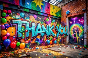 Fototapeta premium Vibrant Urban Exploration: 