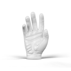 Professional White Golf Glove in Premium Leather