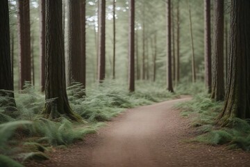 Obraz premium Forest Background 