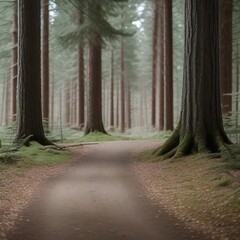 Fototapeta premium Forest Background 