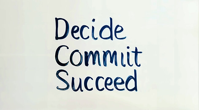 decide commit succeed Text
