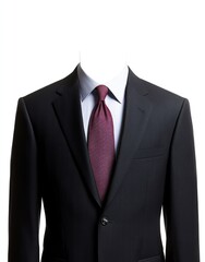 Mysterious Business Attire: A Headless Suit and Tie