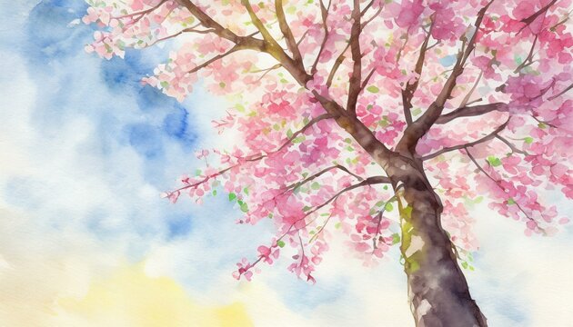 桜の木のイラスト