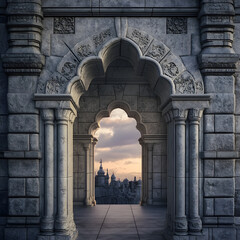 Timeless Archway: The Strength and Elegance of Keystone Architecture