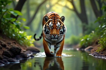 Majestic predator, powerful and agile