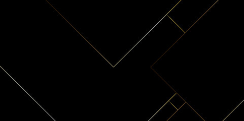 Modern black background corporate with gold lines .Modern silver grey white gold abstract geometric background with diamond shape and lines .square shapes template for business, card, flyer