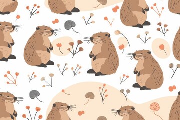 Obraz premium Groundhog Day