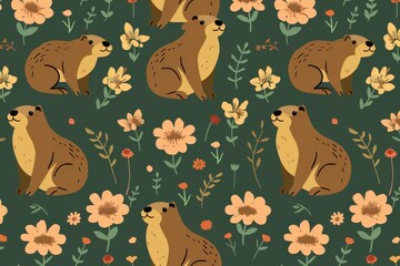 Fototapeta premium Groundhog Day