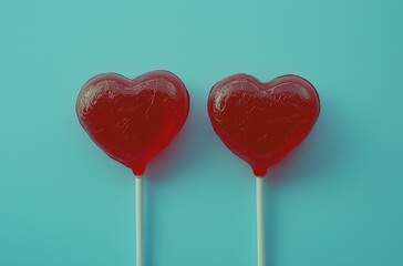 heart shaped candy