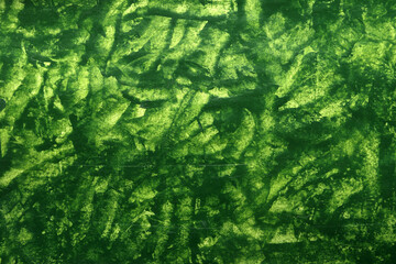 art background of green stains on white with scratches
