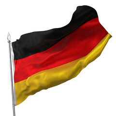 
Germany flag waving in the wind