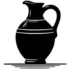 Classic jug silhouette