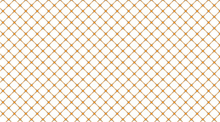Naklejka premium Square shape geometric pattern design with line | Pattern minimal background | Seamless pattern for texture, web, fabric, futuristic, presentation, banner, multi use with orange stroke color