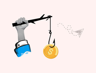 Financial Deception Bait, Hook, and Easy Money Scheme