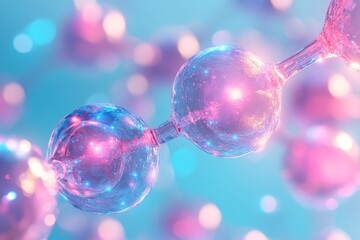 Magnificent 3D Visualization of Glucose Molecular Structure Revealing Atom Arrangement and Bonding Pattern in Exquisite Detail