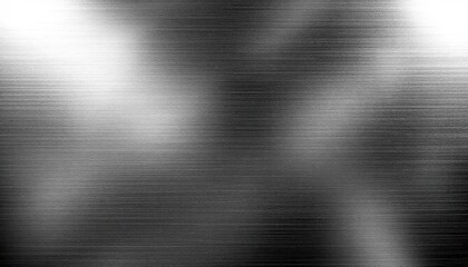 Obraz premium Brushed metal texture with abstract light reflection patterns