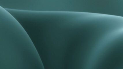 Abstract Teal Swirl Background Smooth, Elegant Texture