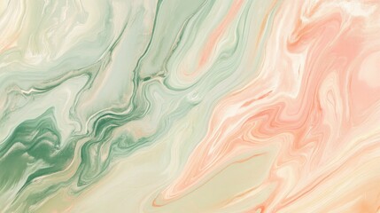 Obraz premium Abstract pastel-colored grunge texture featuring soft, multi-colored brush strokes in an artistic flow.