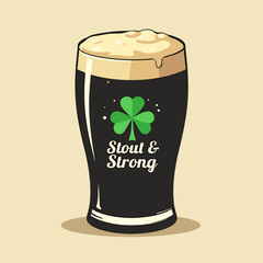 Stout and Strong: Sláinte With a Traditional Irish Pint for Saint Patrick's Day