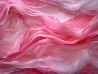 Fototapeta premium Abstract pink fabric texture background