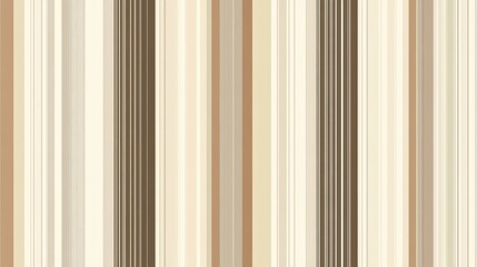 Obraz premium Vertical striped pattern in beige and brown tones.