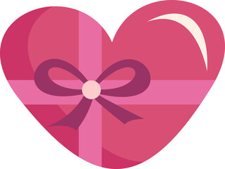 Valentine Love Giftbox With Ribbon