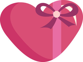 Valentine Love Giftbox With Ribbon
