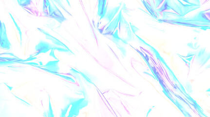 Iridescent transparent foreground.