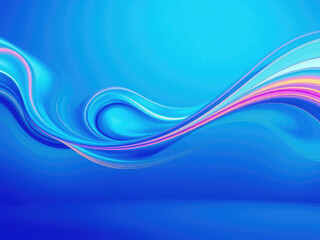 Fototapeta premium Abstract Blue Background Texture Swirl Swoosh, smooth gradients, abstract texture