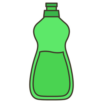 dish soap plastic bottle