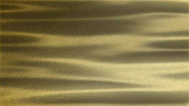 Gold Fabric background. Gold texture material curtain. Wavy abstract satin fabric texture pattern. Fabric background
