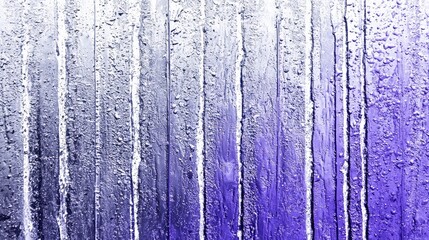 Close-Up of Raindrops on Glass with Purple Gradient Background