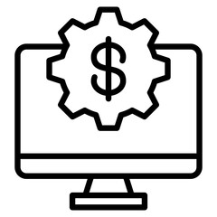 Business Digital icon