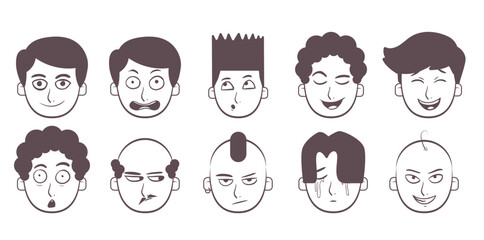 Face Doodle Set
