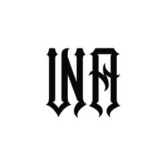 WA monogram logo design letter text name symbol monochrome logotype alphabet character simple logo