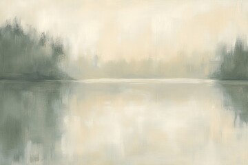 Fototapeta premium Minimalist Oil Painting - View 2