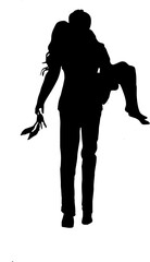 silhouette of a person