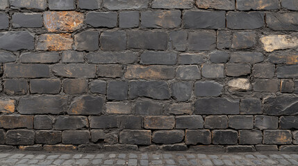A dark brick wall texture background