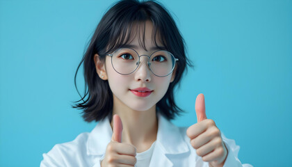 ファンタジーストーリー（ウルトラブルーの色彩を纏った女性）