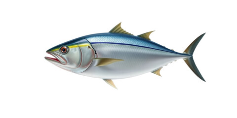 Fototapeta premium tuna on a white background