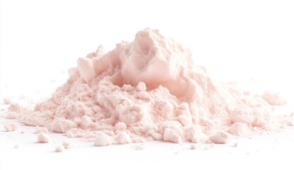 Cooking ingredient pink himalayan salt powder kitchen food photography clean background close-up culinary uses