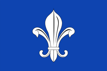 flag Mesen, Belgium, Flag background. Vector illustration