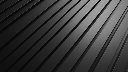 Obraz premium Bold Monochrome Gradient Transitioning Lines on Sleek Surface