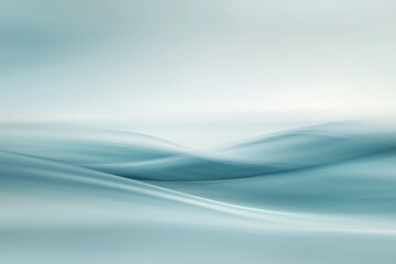 A soft, blurred image of a cloudy sky in pale blue and white tones. The calming and serene background is ideal for nature-inspired or wellness designs 